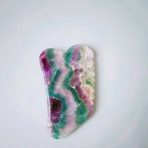 Grattoir de Fluorite naturelle, outil chinois <span class=keywords><strong>Gua</strong></span> <span class=keywords><strong>Sha</strong></span> pour le Massage du visage et du <span class=keywords><strong>dos</strong></span>, livraison gratuite - Product Image 4