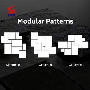 אריחי קיר ורצפה קרמיים ופורצלן בדוגמה צרפתית 12 מ\"מ - ספיגת מים נמוכה <0.5%, נגד החלקה R10-R13, מגוון עיצובים DIY - Product Image 5