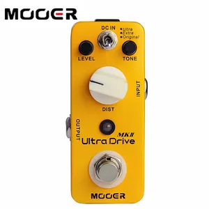 Mooer Effets de distorsion Effet de distorsion Synthétiseur Mds6 Ultra Drive Mkii Effecteur Pedalboard Guitare Pédale électrique - Product Image 4
