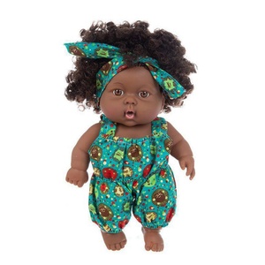 Muñecas Negras Africanas Reborn de 8 Pulgadas, Muñecas de Juguete para Niñas, Lindas Muñecas Pequeñas para Niños - Product Image 6