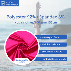 Tessuto in Poliestere Morbido e Delicato sulla Pelle, Elasticizzato in 4 Direzioni, Tessuto a Maglia in Tricot con Spandex per Reggiseni e Mutandine - Product Image 5