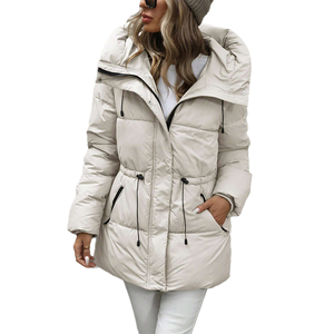 Veste coupe-vent pour <span class=keywords><strong>femme</strong></span>, doudoune <span class=keywords><strong>chaude</strong></span>, grande taille, manteau de haute qualité pour <span class=keywords><strong>femme</strong></span>, <span class=keywords><strong>parka</strong></span> courte <span class=keywords><strong>avec</strong></span> <span class=keywords><strong>capuche</strong></span> - Product Image 1