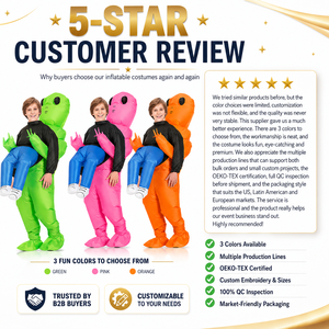 <span class=keywords><strong>Costume</strong></span> Gonfiabile da Alieno Impermeabile per Adulti e Bambini, Divertente Outfit per Feste di Halloween, Vendita all'Ingrosso - Product Image 5