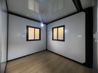 Maison conteneur extensible 20 pieds 40 pieds, 2 chambres avec cuisine, 1 salle de bain, pour Airbnb, appartement, hôtel