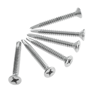 DIN <span class=keywords><strong>7504P</strong></span> CSK Tornillos autoperforantes planos Cruz para metal Acero inoxidable Tamaño de rosca de grado Medición métrica/pulgada - Product Image 3