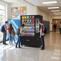 Nouvelle Machine Distributrice Personnalisée de Snacks et Boissons avec Vérification d'Âge pour l'Expédition
