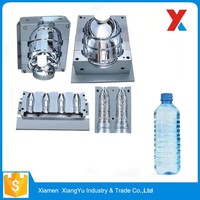 Пресс-форма для литья пластмасс под давлением XiangYu X10 для прозрачных бутылок для минеральной воды большой емкости из материалов ABS/PP