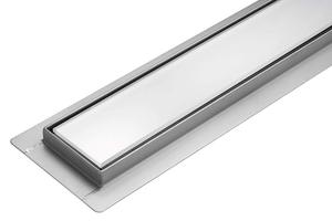 Aootan <span class=keywords><strong>horizontale</strong></span> sortie latérale en verre noir blanc siphon <span class=keywords><strong>de</strong></span> sol linéaire En Acier Inoxydable verres trempés insérer drain <span class=keywords><strong>de</strong></span> <span class=keywords><strong>douche</strong></span> - Product Image 3