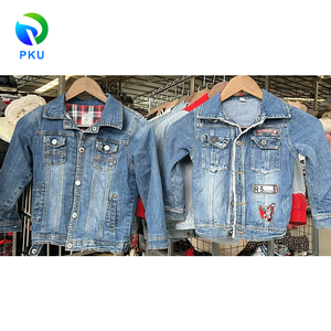 Chaquetas vaqueras para niños primavera otoño ropa de <span class=keywords><strong>segunda</strong></span> <span class=keywords><strong>mano</strong></span> para niños abrigos de <span class=keywords><strong>segunda</strong></span> <span class=keywords><strong>mano</strong></span> para niños ropa usada al por mayor - Product Image 6
