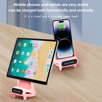 Station de charge sans fil magnétique 15W avec support USB et support de téléphone/tablette pour bureau - Multifonctionnelle