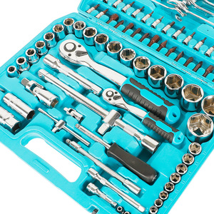 102 mảnh thép carbon Hướng dẫn sử dụng công cụ thiết lập cho hộ gia đình phần cứng tự động sửa chữa và sửa chữa xe tùy chỉnh OEM Hộp bao bì - Product Image 3