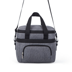 Gray And Black Rectangle Lunch <b>Box</b> With Seal Lid For <b>Storage</b> Summer 2021 Part Number 0021 - Product Image 2
