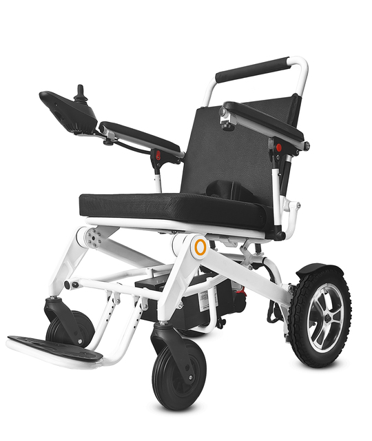 Chenwei Adult Electric Smart Wheelchair-Lightweight Aluminium Frame Foldable Portable Design Advanced Mobility Adjustable