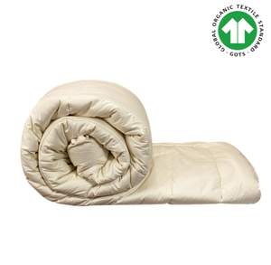 <span class=keywords><strong>Couette</strong></span> Premium Essentielle pour Chambre à Coucher, Chaude, 400T, Haute Qualité, Housse en Coton Pur, Remplissage en <span class=keywords><strong>Laine</strong></span> Biologique Belge 430gsm - Product Image 1