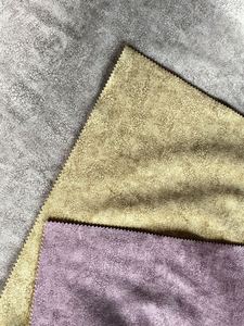 Nhà Sản Xuất Hot Bán Hà Lan Nhung In Trung Quốc Dệt May Polyester Vải Khối Ngoài Sofa Da Cảm Giác Vải - Product Image 5