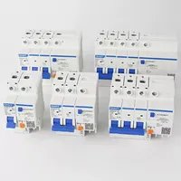Interruptor Diferencial CHINT NXBLE-63 4P Tipo 6kA 400V 50Hz, 4kV 30/50mA Curva C, Certificación CCC CE, Industrial