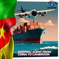 Transitaire aérien de livraison de la Chine vers le Cameroun en Chine Agent de fret dans le monde entier Service logistique d'expédition aérienne
