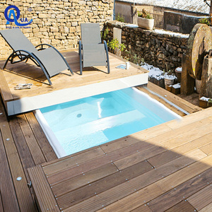 Cubierta Deslizante Automática Avanzada para Piscina 2026 Water Crown, Personalizada para Villas, Piscina Recreativa, Fabricada en Guangdong, China - Product Image 4
