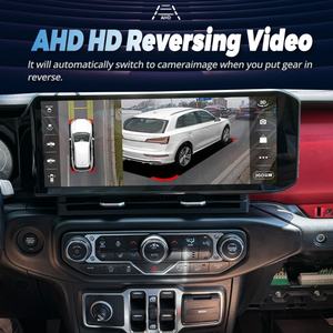 Écran QLED 15 pouces pour Jeep Wrangler 2018-2022, autoradio Android avec CarPlay sans fil, navigation GPS, lecteur multimédia, 4G WIFI - Product Image 4