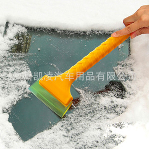 Yikailing <b>Ice</b> <b>Scraper</b> Long Handle Soft Rubber Car Snow Removal Tool Red Blue Green White Color Options - Product Image 2