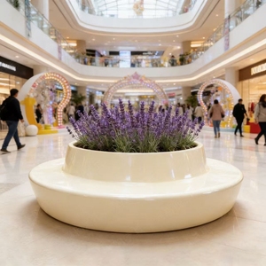 Silla de Jardín B22, Silla Artística para Centros Comerciales, Parques y Jardines, Material FRP, Competitiva - Product Image 2