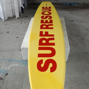 Planche de surf en fibre de verre Surf Rescue, 1 pièce, pour les eaux océaniques, unisexe - Product Image 2