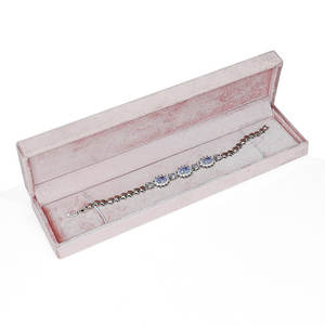 Penobon กำมะหยี่กล่องบรรจุภัณฑ์เครื่องประดับสีชมพูทันสมัยสำหรับสร้อยคอจี้กล่องของขวัญเครื่องประดับกล่องเก็บเครื่องประดับต่างหูแหวนของขวัญ - Product Image 6
