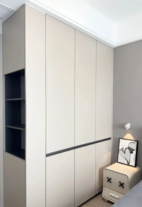 Armoires en bois modernes personnalisables pour la chambre à coucher, l'hôtel, le salon, la maison, l'appartement, la villa et l'école - Product Image 2