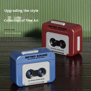 LLavero de caja de música de gramófono Retro, juguete creativo para aliviar el estrés para mujer, bolso, accesorio de estilo Vintage - Product Image 3