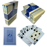 Nouvelles cartes à jouer personnalisées en plastique et PVC Poker