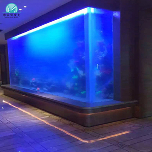 Vente directe d'usine, aquarium personnalisé en acrylique de 120 gallons, ultra clair, réservoir à poissons de 1000 l - Product Image 1