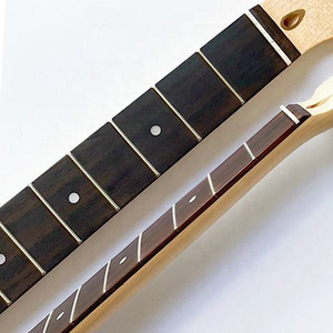 Oferta especial: Mástil de guitarra de repuesto de 22 trastes y 25 pulgadas, de arce canadiense, tipo ST, con diapasón de palisandro - Product Image 3