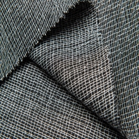 Vente en gros de vêtements en polyester viscose de haute qualité chaîne tricotée insert de trame fusion tissu d'entoilage tissé doublures d'entoilage