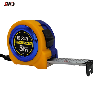 Dụng cụ đo lường 5m * 19mm cao-khả năng hiển thị thép biện pháp băng 7.5m/25ft <span class=keywords><strong>Meter</strong></span> cai trị quy mô Roulette - Product Image 2