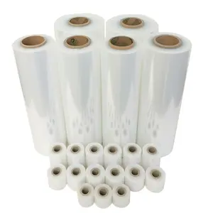 China Wholesale Price Filme Strech Thick Plastic Wrap Stretch Film Stretch Lldpe Wrap For Packaging Sealing