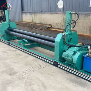 آلة لف الصفائح المعدنية الهيدروليكية ثلاثية الأسطوانات عالية الدقة مع ضمان الجودة - Product Image 3