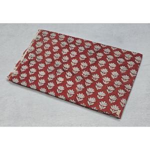 Tela de algodón con estampado en bloque Bagru Kalamkari. Corte mínimo de 10 metros cada uno. Ancho de 43/44 pulgadas. - Product Image 4