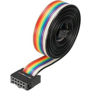 Cable Plano de PVC Idc Rainbow de 10 pines, 148 cm, Paso de 2,54 mm, Conector Tipo C - Product Image 3