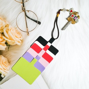 Clips colorés pour sangle de téléphone, pour montage sur bracelet et accessoire de suspension avec emplacement pour carte - Product Image 2