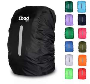 Custom Wholesale Backpack Rain <b>Cover</b> Raincoat <b>Bicycle</b> Stylish Protective USB Hiking Waterproof Reflective <b>Cover</b> for Backpack Bag - Product Image 1