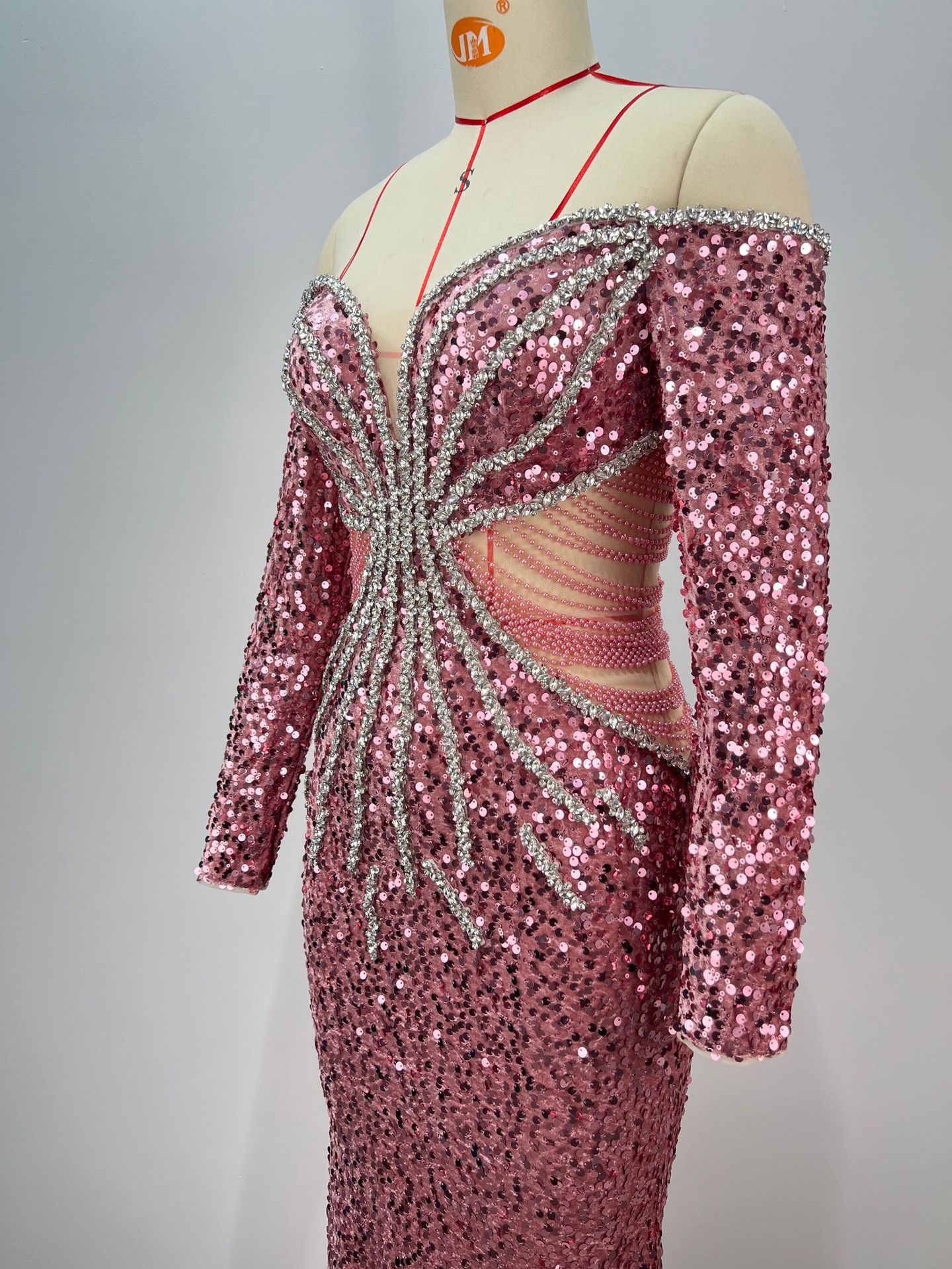 purple pink dress part dress