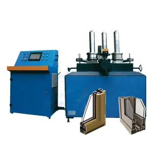 Hydraulic For Profile Hole Window Interlock Tool Pneumatic Drilling Aluminium Punching Aluminum Machine