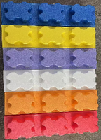 Blocs de construction en mousse EPP - Imperméables, durables, portables, légers et sûrs pour les jeux en intérieur/extérieur