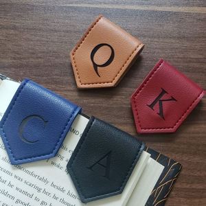 Handmade Magnetic <b>Bookmarks</b> PU Leather Magnetic <b>Bookmark</b> Perfect Reader <b>Gift</b> for Booklover - Product Image 4