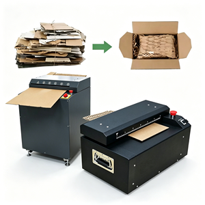 Nouvelle machine de découpe de papier kraft pour l'emballage automatique de coussinets et de rembourrages écologiques et recyclables - Product Image 1