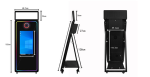 Estación <span class=keywords><strong>de</strong></span> Selfie Digital con Pantalla Táctil LCD <span class=keywords><strong>de</strong></span> 21.5 o 32 Pulgadas para Bodas y Fiestas, para DSLR, iPad, Espejo Mágico <span class=keywords><strong>Salsa</strong></span>, Precio <span class=keywords><strong>de</strong></span> Fotomatón - Product Image 5