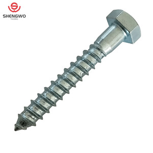 Vite a testa esagonale DIN571 vite autofilettante <span class=keywords><strong>per</strong></span> <span class=keywords><strong>legno</strong></span> vite a testa esagonale zincata - Product Image 3