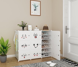 Semplice organizer per <span class=keywords><strong>scarpe</strong></span> in plastica abs bianco con porta portaoggetti in plastica per <span class=keywords><strong>scarpe</strong></span> scarpiera pieghevole in plastica - Product Image 5