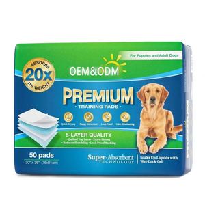 แผ่นรองซับฉี่สุนัขแบบใช้แล้วทิ้ง กันน้ำ สำหรับฝึกขับถ่าย ขายส่ง - Product Image 1