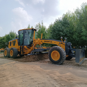 Лидер продаж, моторный грейдер Shantui SG17 с мощностью 132 кВт, 15 тонн, 180 л.с., заводская цена, двигатель Cummins, риппер и лезвие - Product Image 3